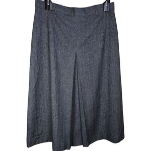 Conrad C Collection Stretch Charcoal A-Line Women's Skirt Size 14